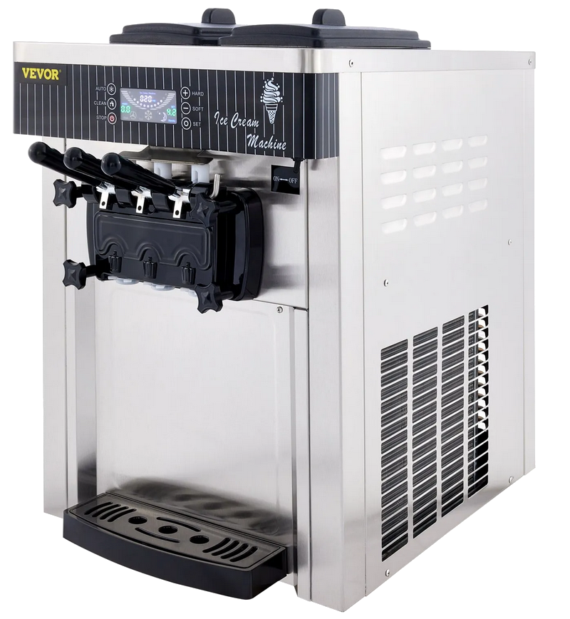 Double Swirl Soft Serve Machine
